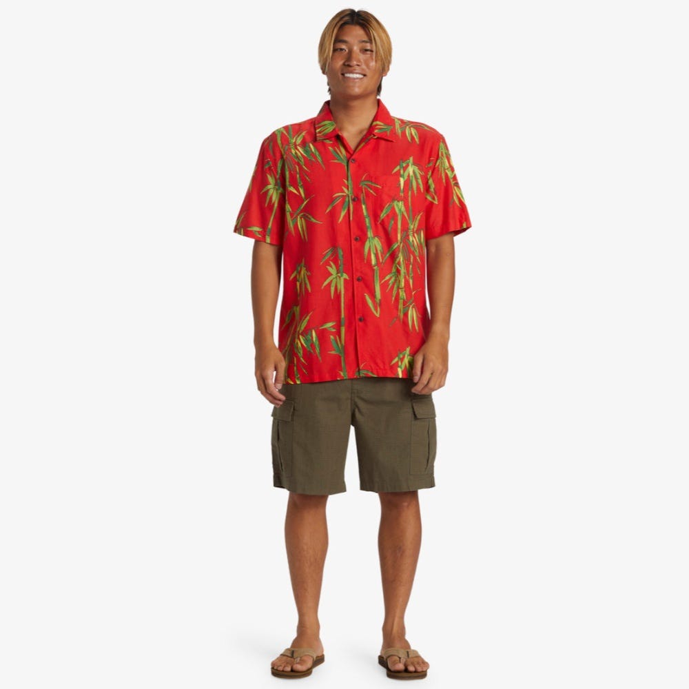 Bamboo DNA Island Short Sleeve Woven Shirt - Men