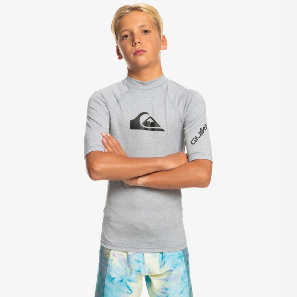 Boys 8-16 All Time Short Sleeve Rash Vest