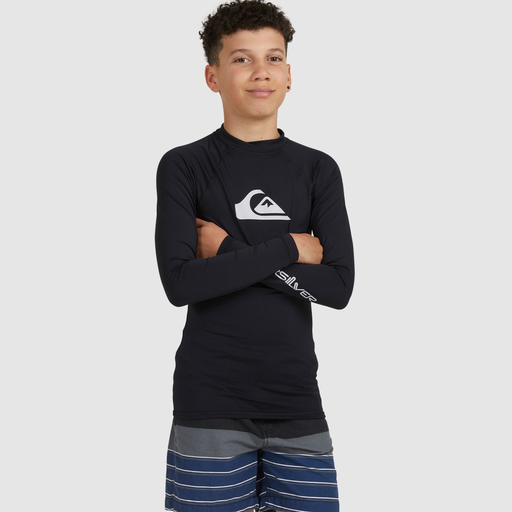Boys 8-16 All Time Long Sleeve UPF 50 Rash Vest