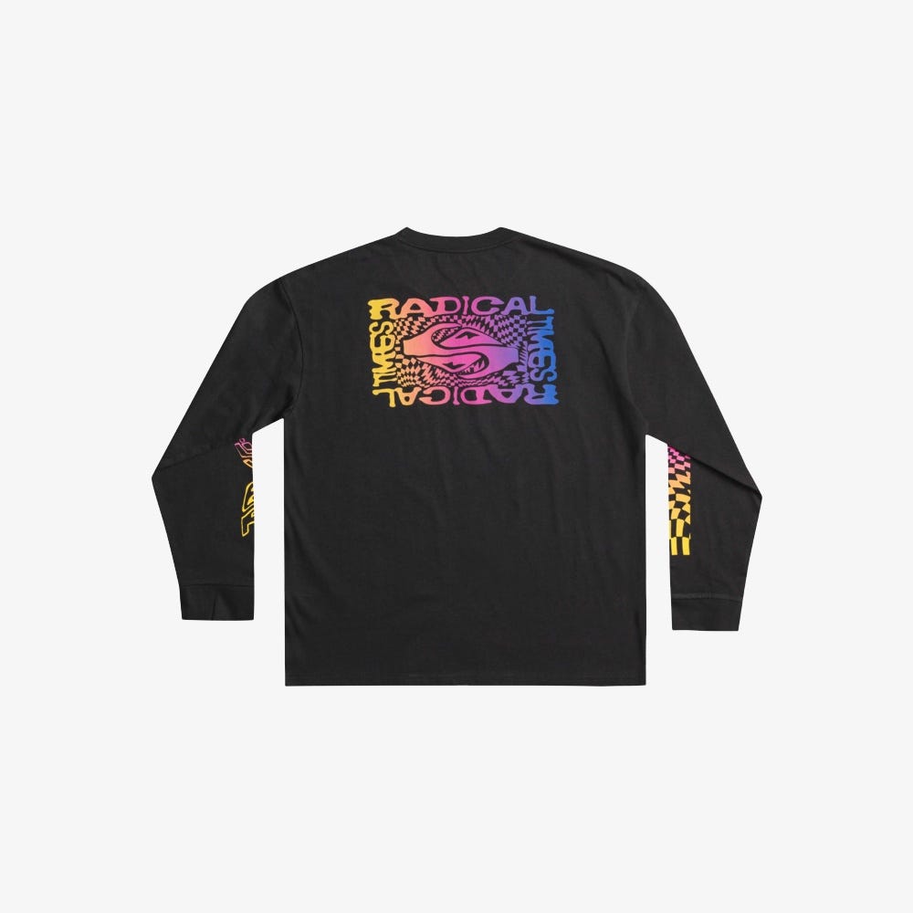 Boys 8-16 Radical Flag Long Sleeve T-Shirt