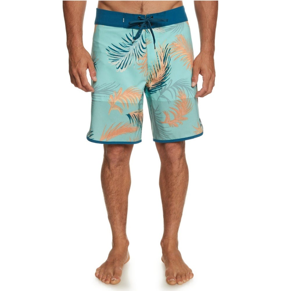 Mens Highline Scallop 19" Boardshorts Maroccan Blue