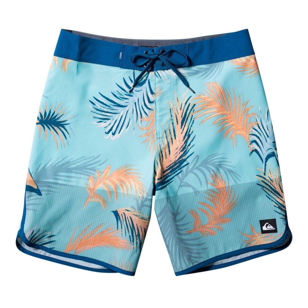 Mens Highline Scallop 19" Boardshorts Maroccan Blue
