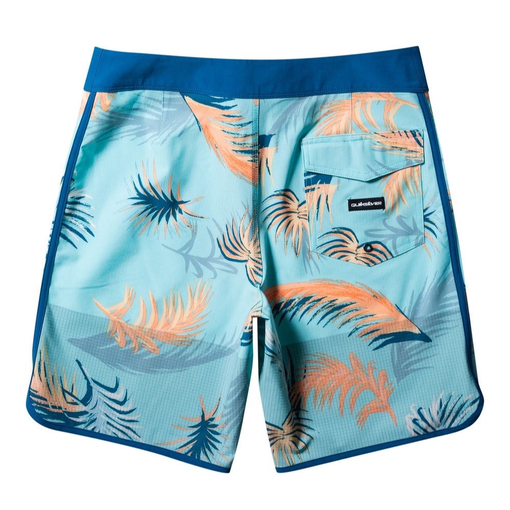 Mens Highline Scallop 19" Boardshorts Maroccan Blue