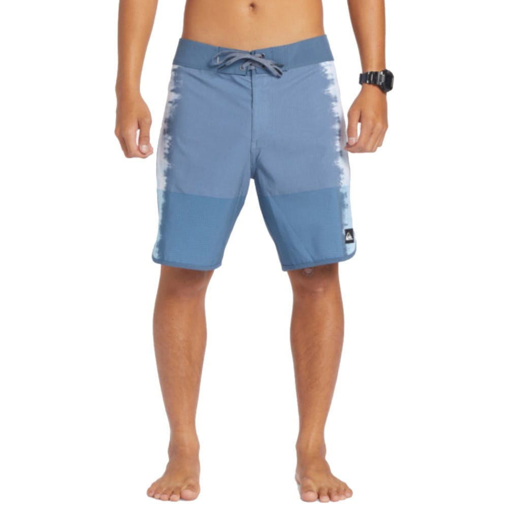 Mens Highlite Scallop 19" Board Shorts In Bering Sea