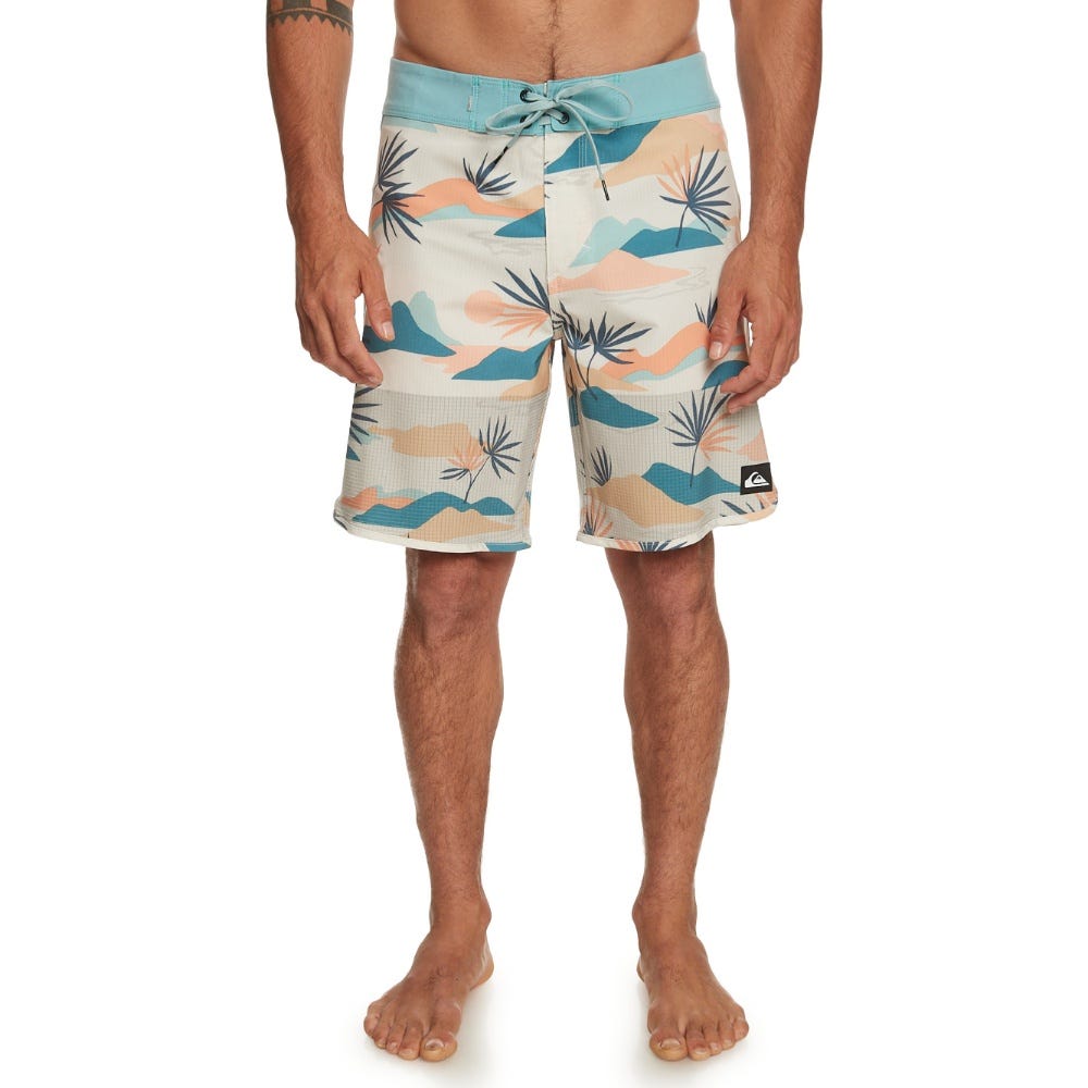 Mens Highline Scallop 19" Boardshorts Birch