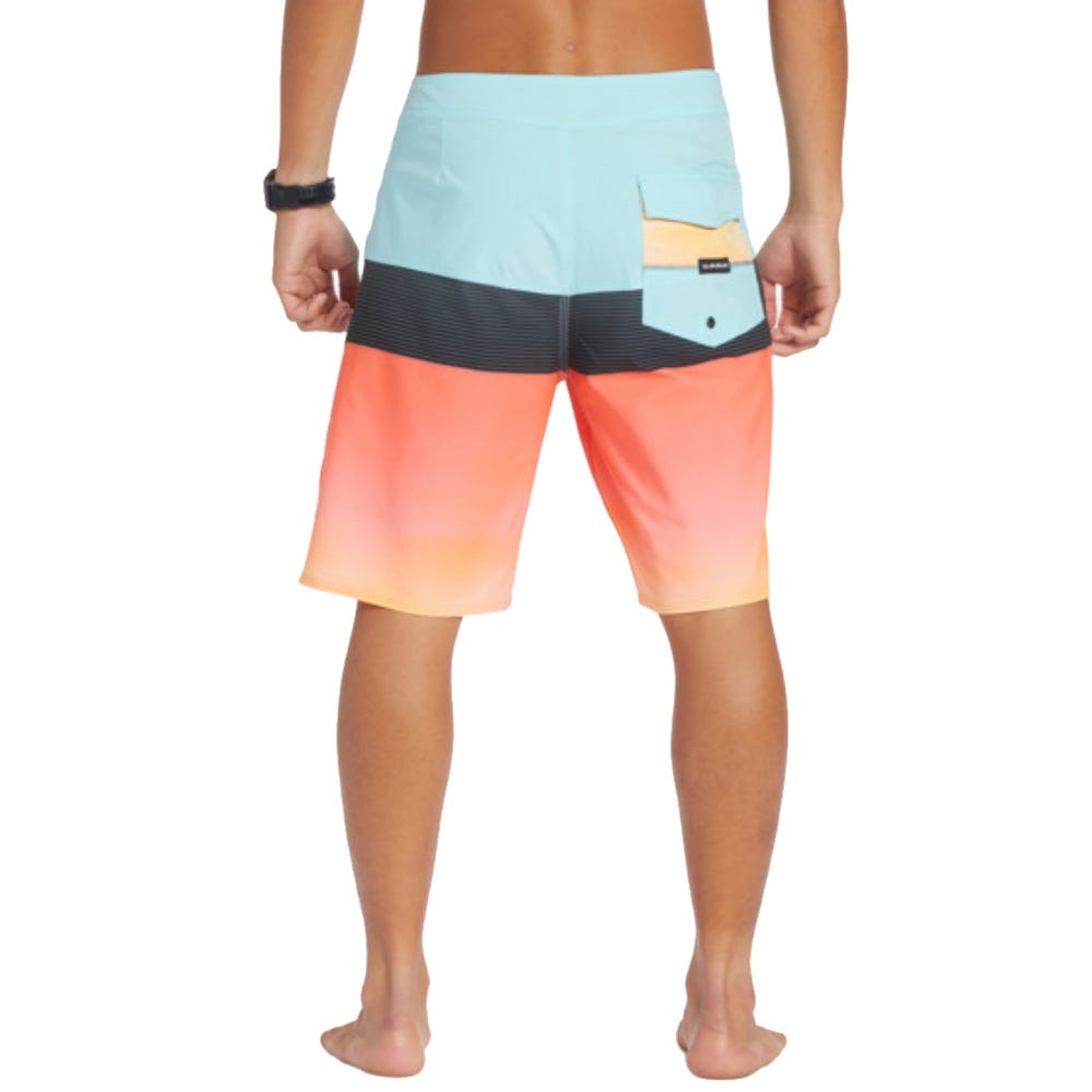Mens Surfsilk Panel 20" Boardshorts In Angel Blue