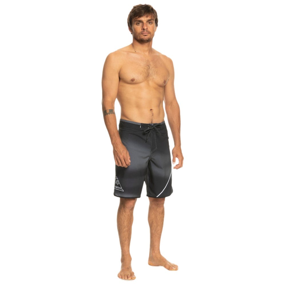 Quiksilver Surfsilk New Wave 20" Board Shorts In Black