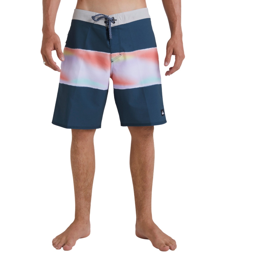 Quiksilver Surfsilk Air Brush 19" Boardshorts In Midnight Navy