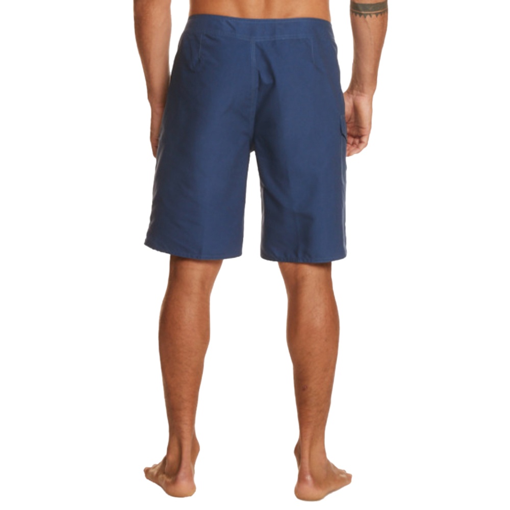 Mens Everyday Solid 20" Board Shorts In Naval Academy