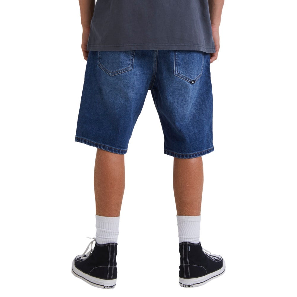Mens Aqua Cult Denim Shorts In Aged