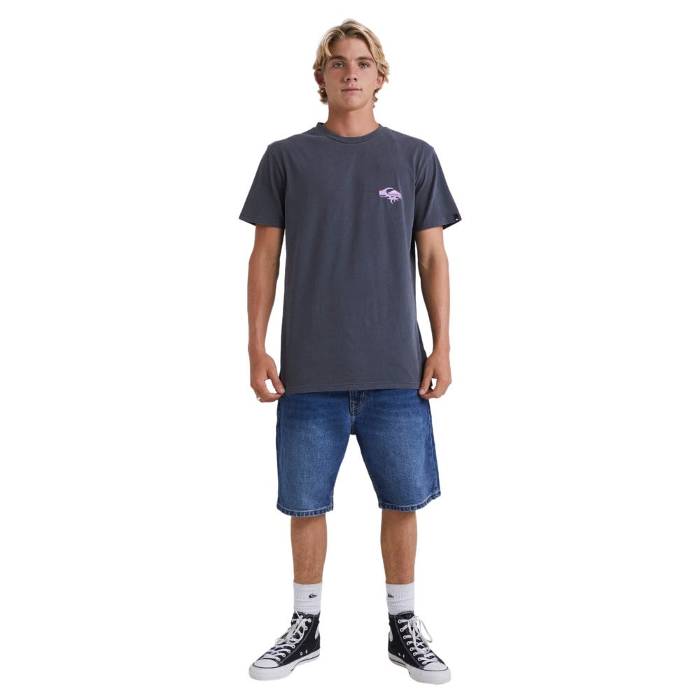 Mens Aqua Cult Denim Shorts In Aged