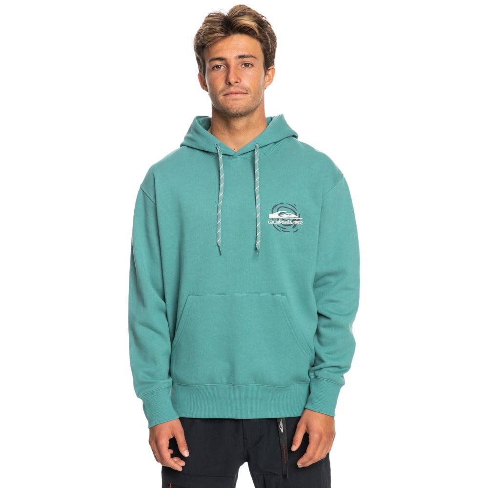 Mens Moonlit Mountain Hoodie In Brittany Blue