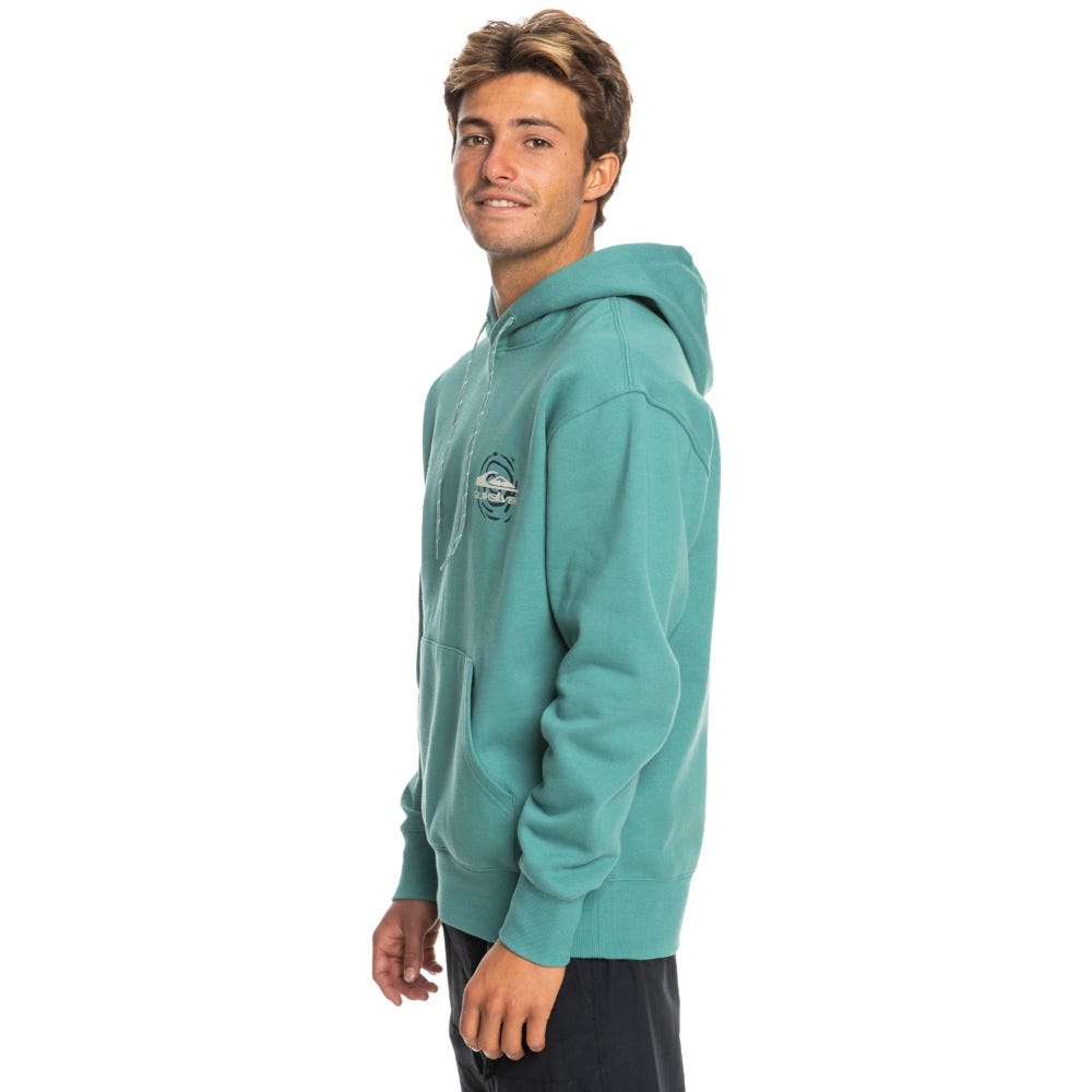 Mens Moonlit Mountain Hoodie In Brittany Blue