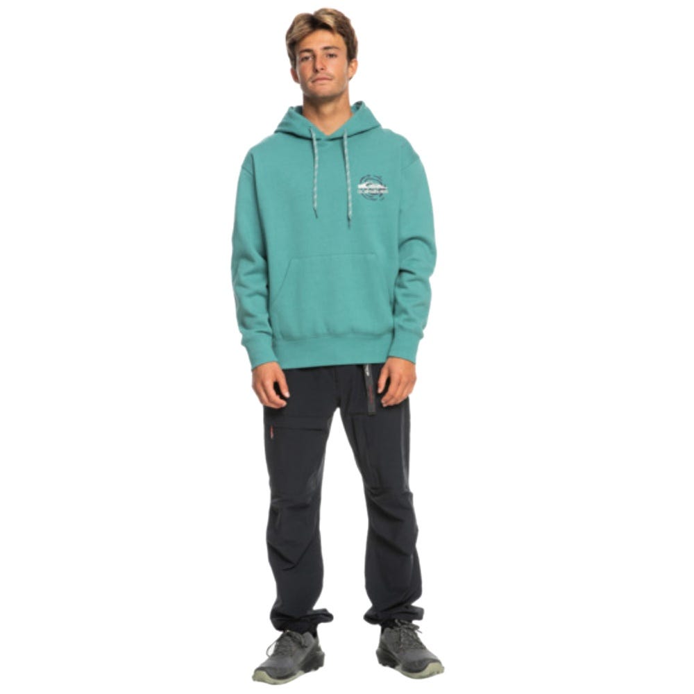 Mens Moonlit Mountain Hoodie In Brittany Blue