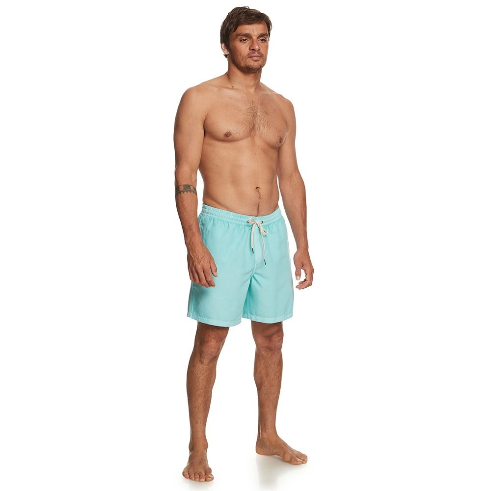 Mens Everyday Surfwash 17" Swim Shorts In Angel Blue