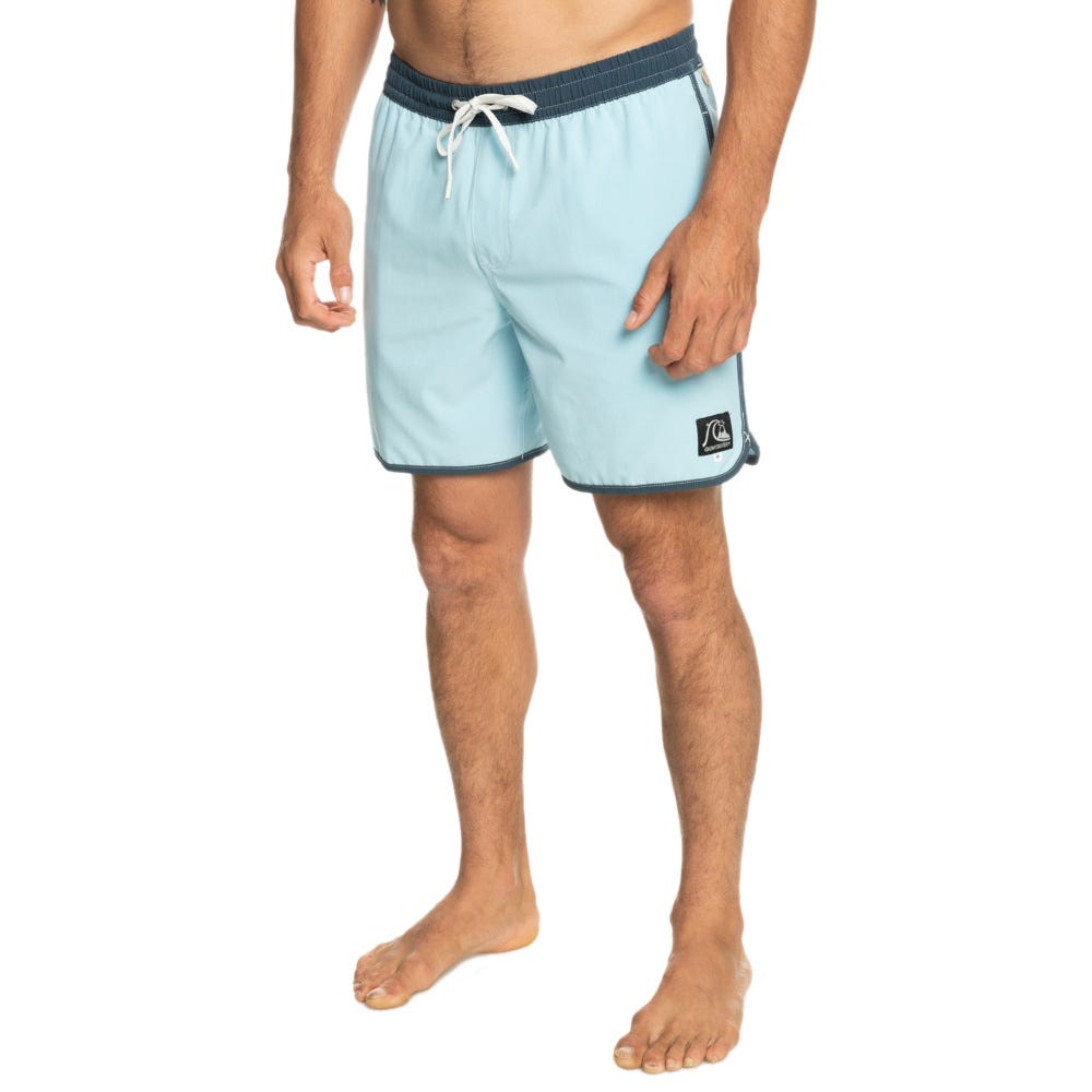 Mens Original Scallop 17" Volleys In Sky Blue