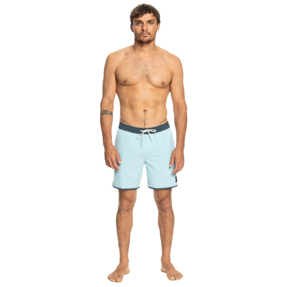 Mens Original Scallop 17" Volleys In Sky Blue