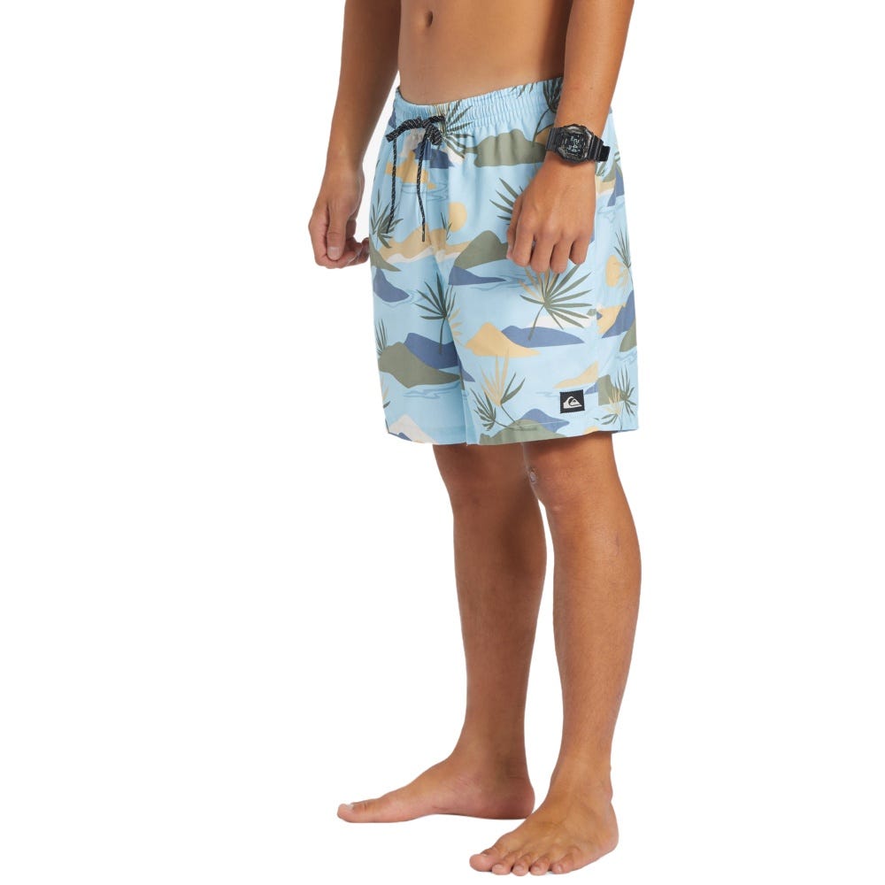 Mens Everyday Mix 17" Volleys In Sky Blue