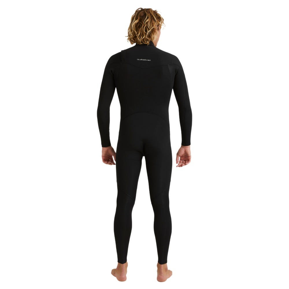 Mens Everyday Sessions Chest-Zip Wetsuit In Black
