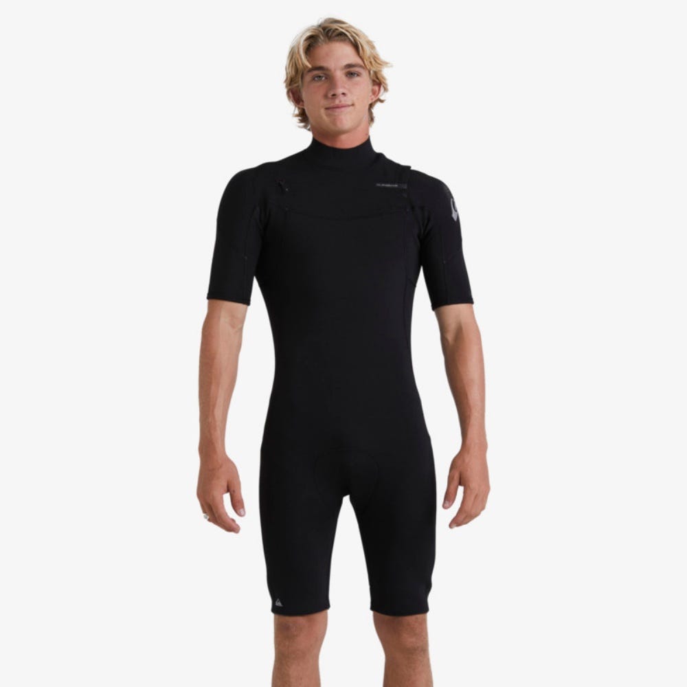 Mens 2/2mm Everyday Sessions Short Sleeve Chest Zip Springsuit