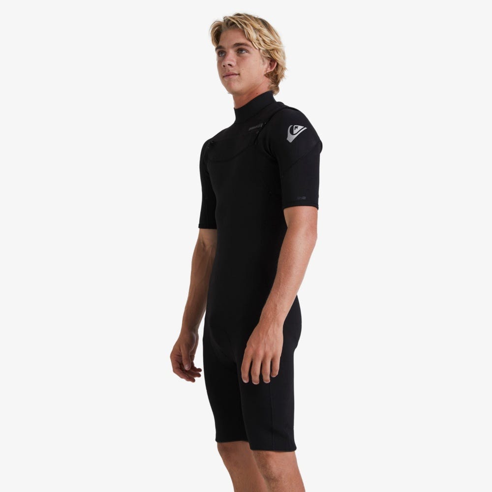 Mens 2/2mm Everyday Sessions Short Sleeve Chest Zip Springsuit