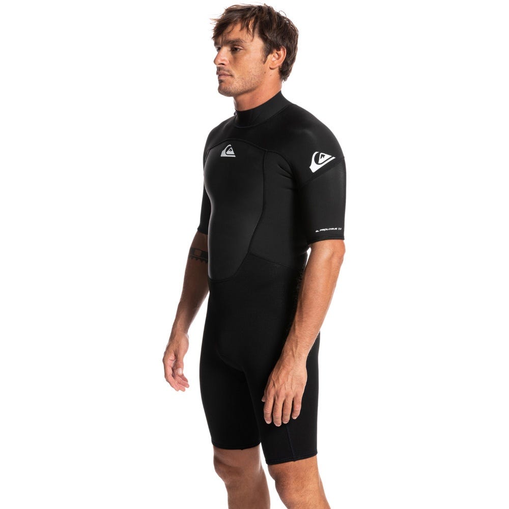Mens 2/2mm Prologue Short Sleeve Back Zip Springsuit