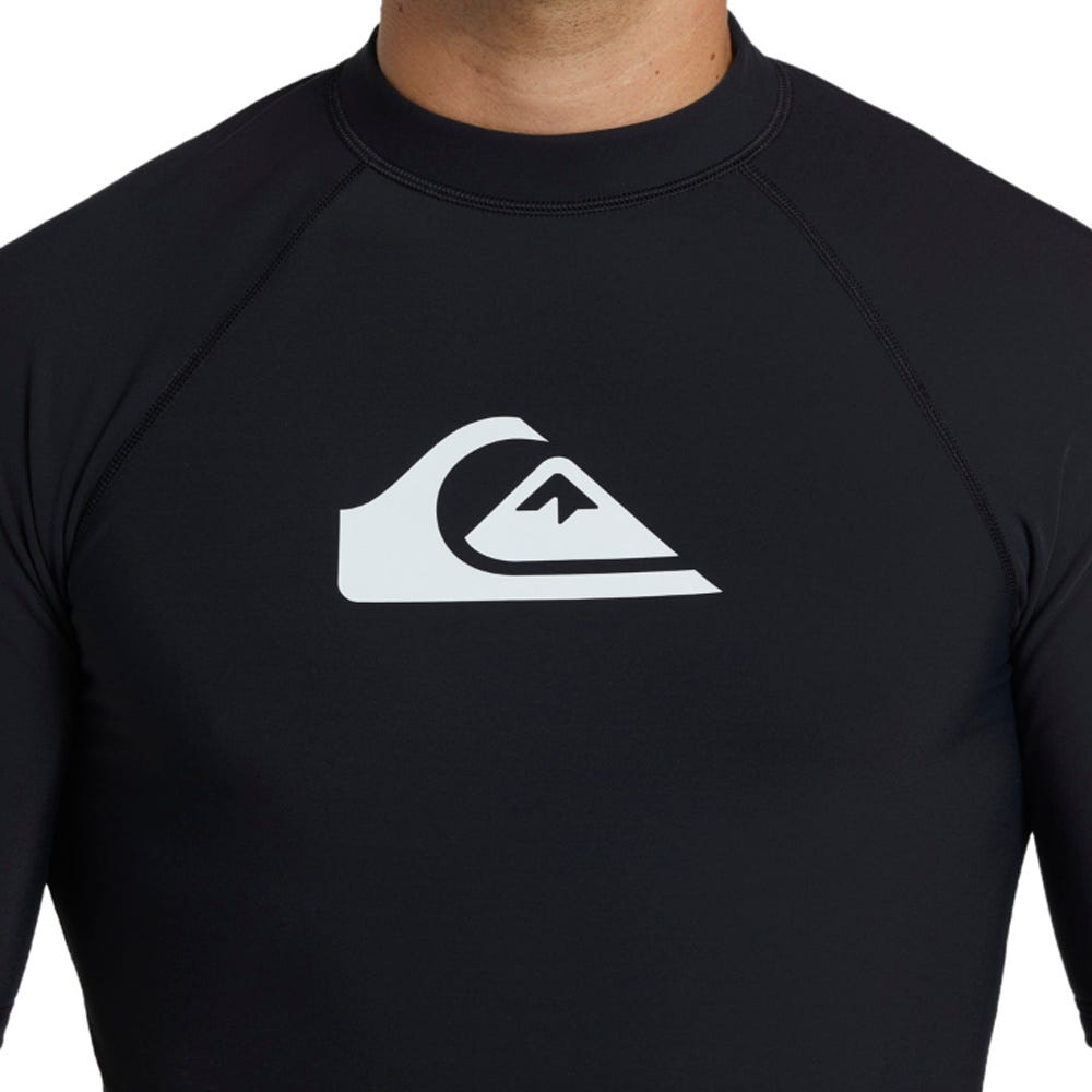 Mens Heater Short Sleeve Upf 50 Rash Vest In Anthracite