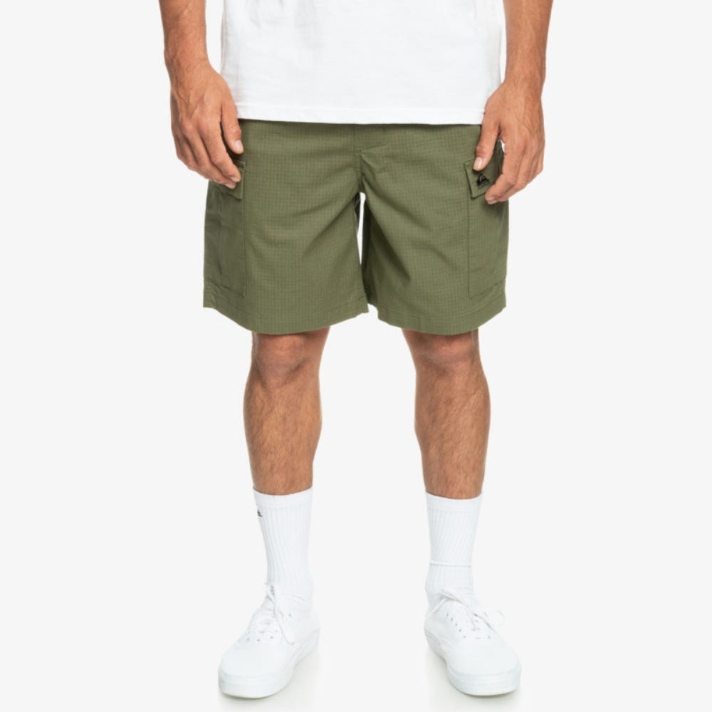 Mens Cargo Taxer Elasticated Cargo Shorts