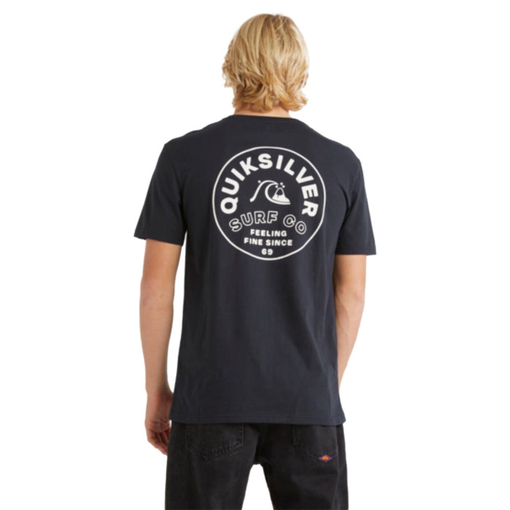 Mens Timeless Spin T-Shirt For Men In Black