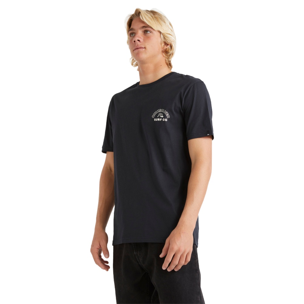 Mens Timeless Spin T-Shirt For Men In Black