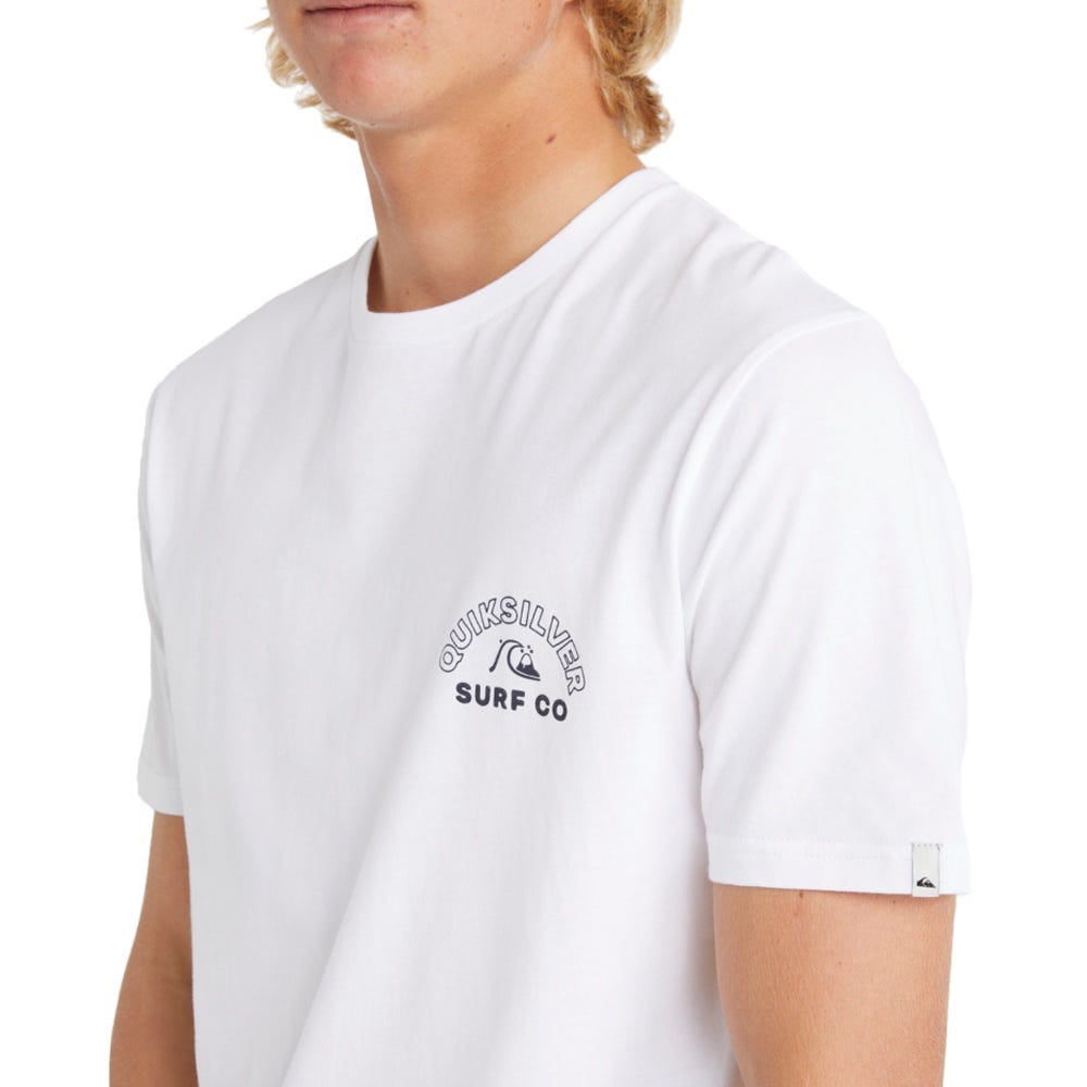 Mens Timeless Spin T-Shirt For Men In White