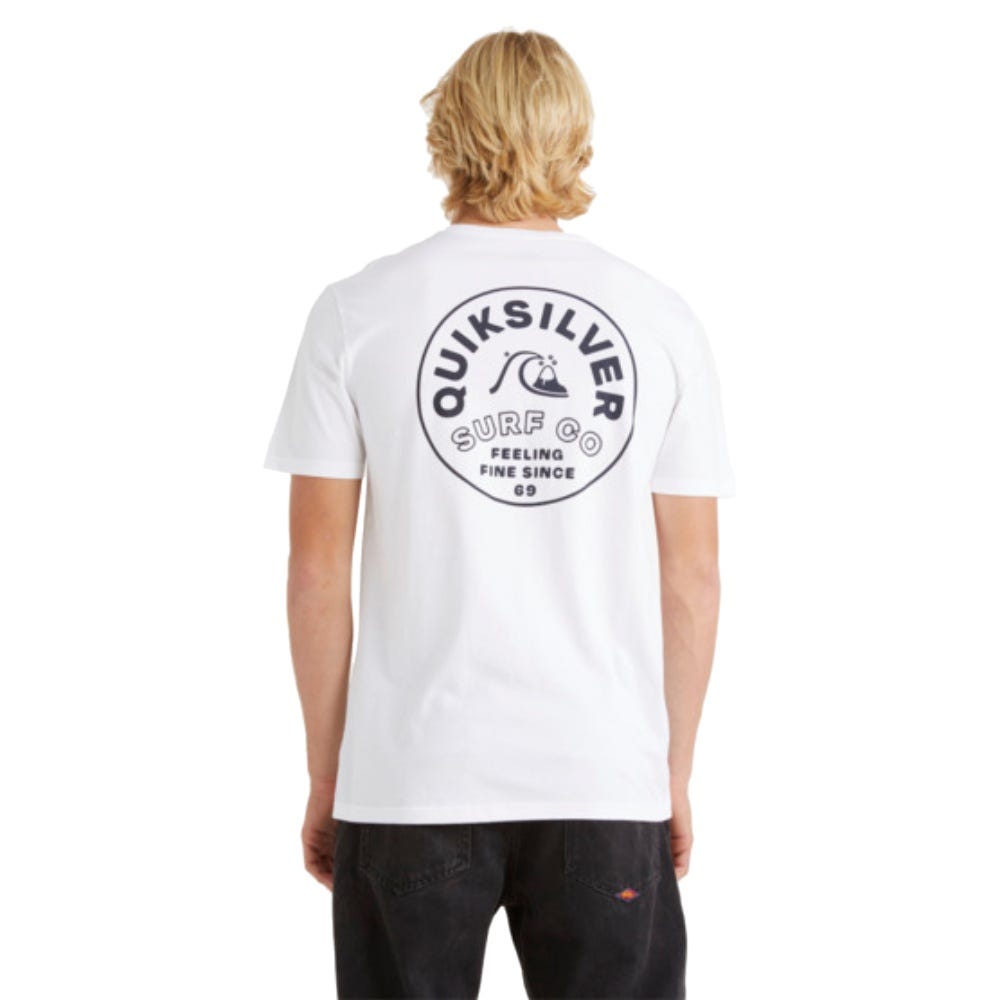Mens Timeless Spin T-Shirt For Men In White