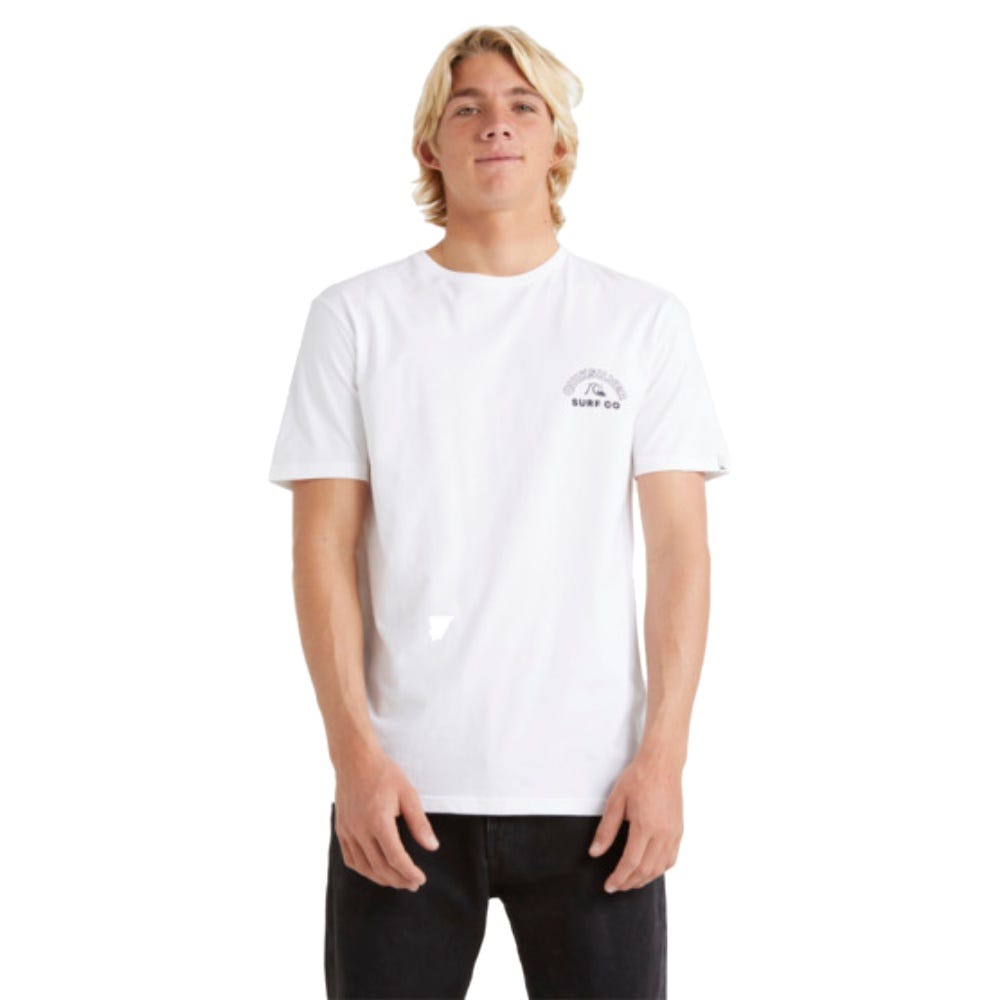 Mens Timeless Spin T-Shirt For Men In White