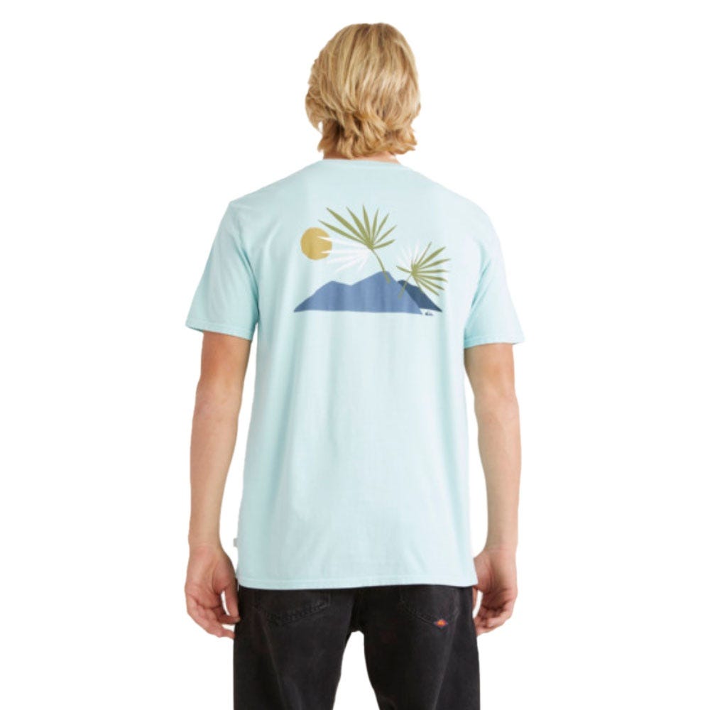 Mens New Tribe T-Shirt In Angel Blue