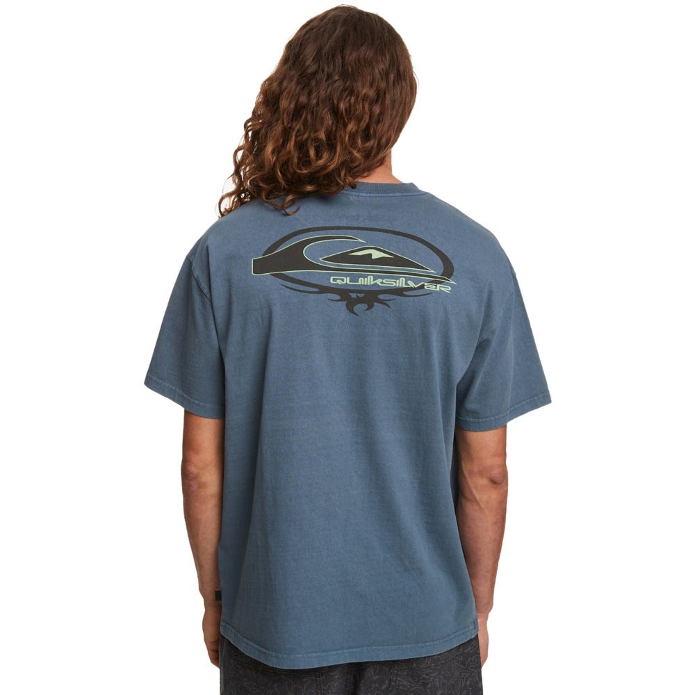 Mens Saturn Tribal Times T-Shirt In Bering Sea