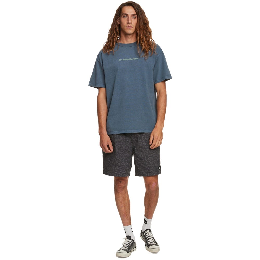 Mens Saturn Tribal Times T-Shirt In Bering Sea