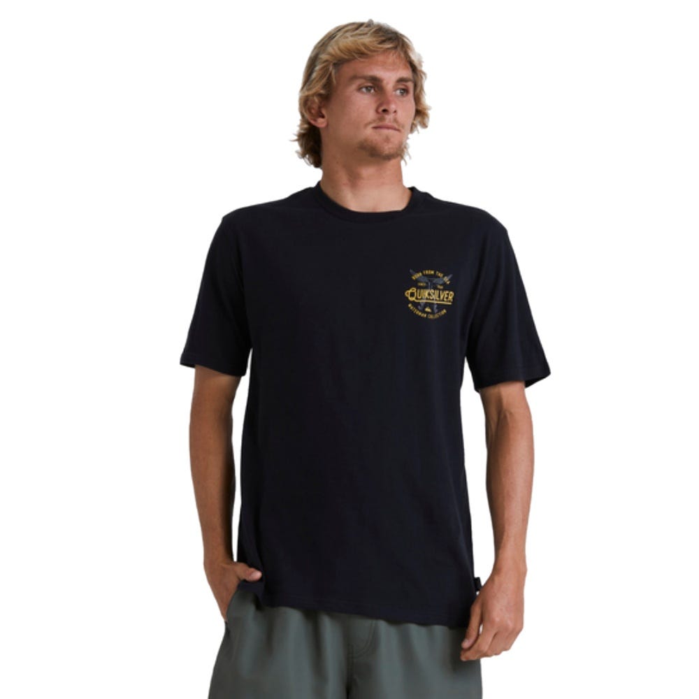 Mens Tail Up T-Shirt In Black