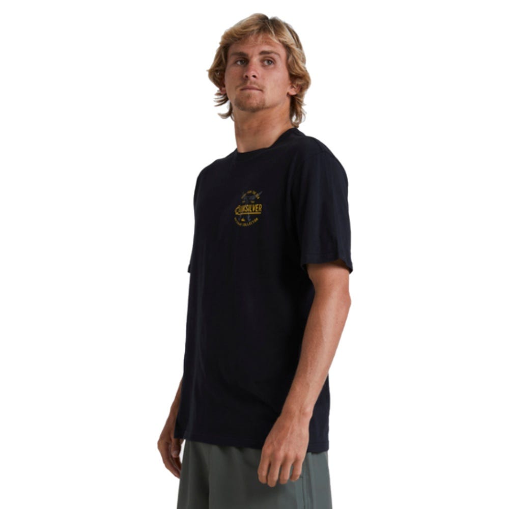 Mens Tail Up T-Shirt In Black