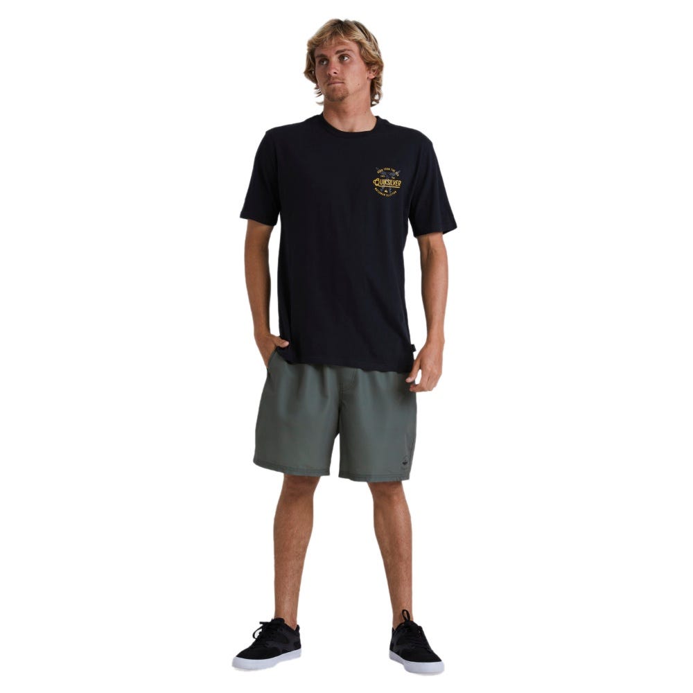 Mens Tail Up T-Shirt In Black