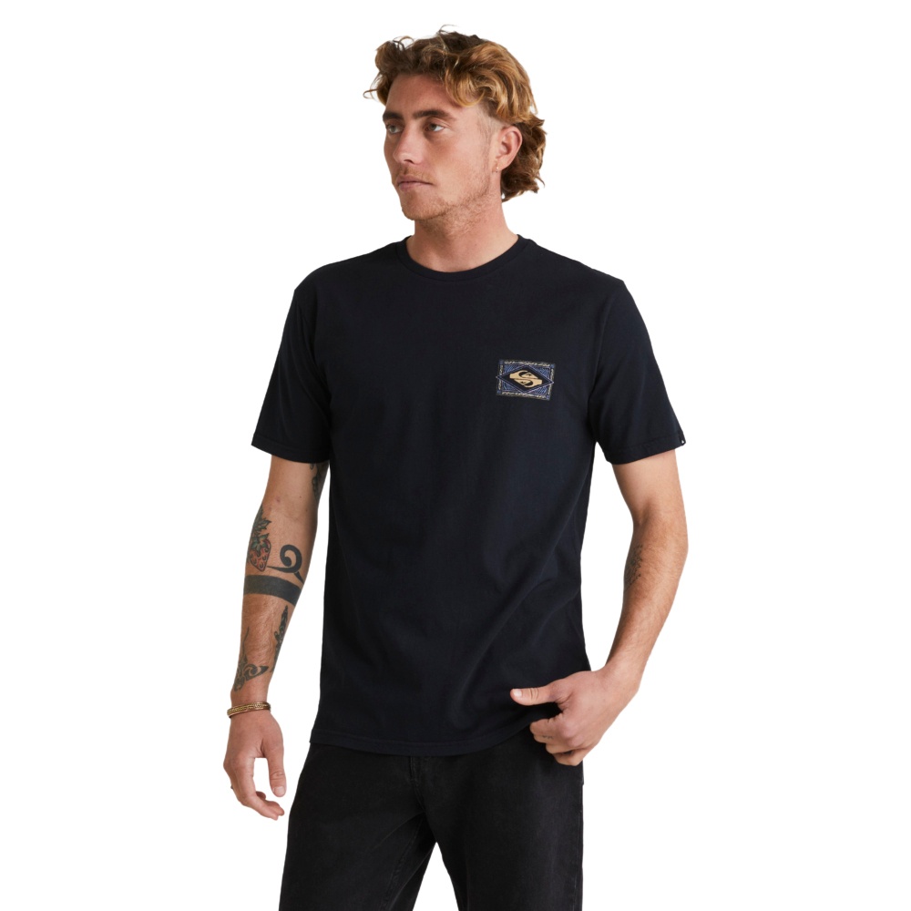 Mens Vibing T-Shirt In Black