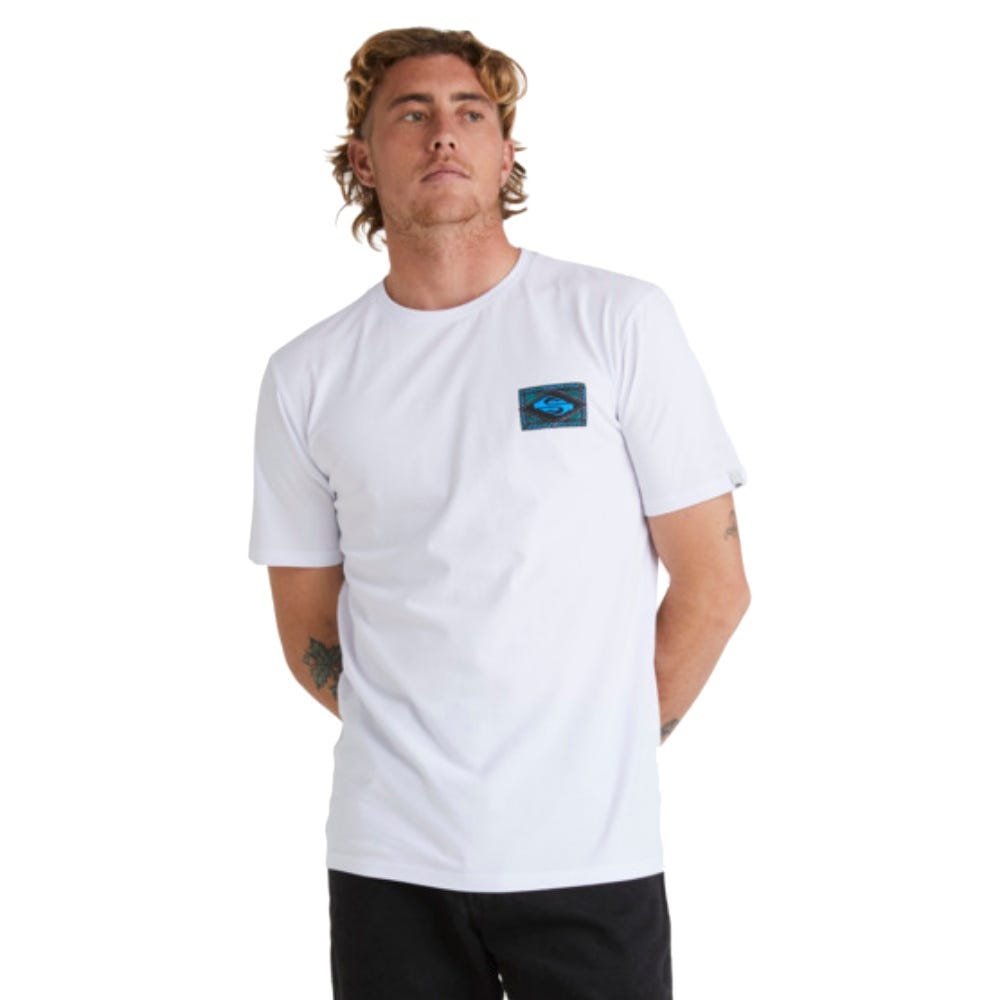 Mens Vibing T-Shirt In White
