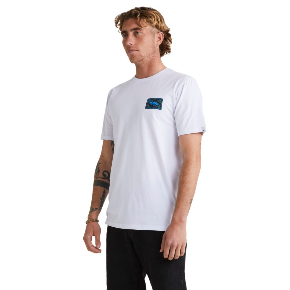Mens Vibing T-Shirt In White