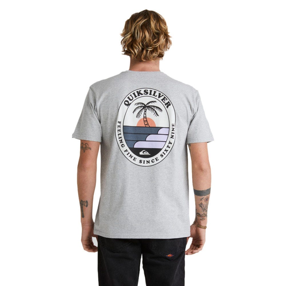 Mens The Ripple T-Shirt In Athletic Heather