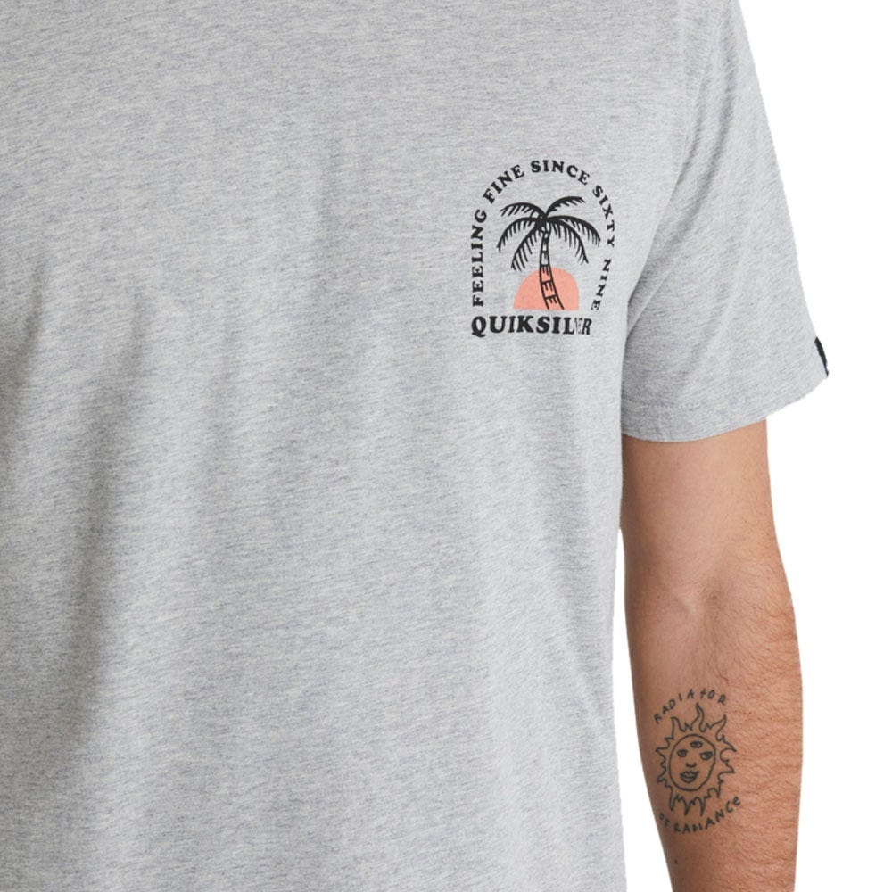 Mens The Ripple T-Shirt In Athletic Heather