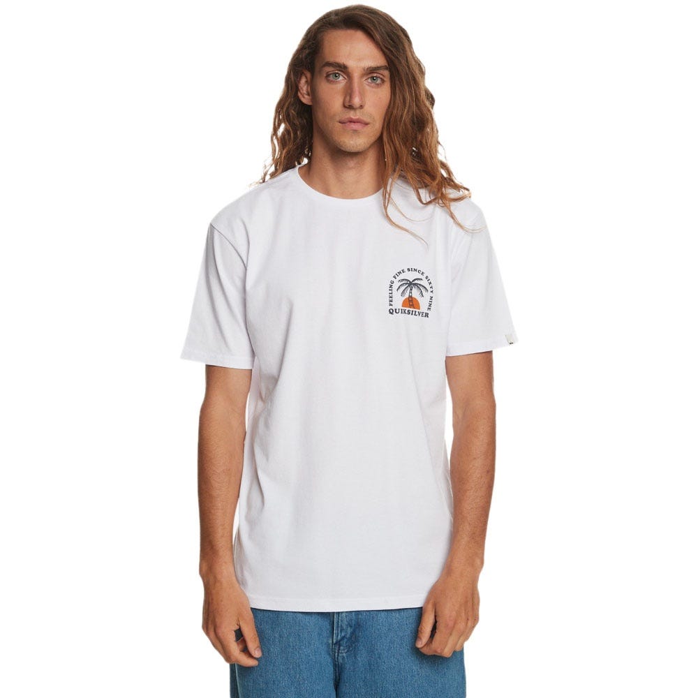 Mens The Ripple T-Shirt In White