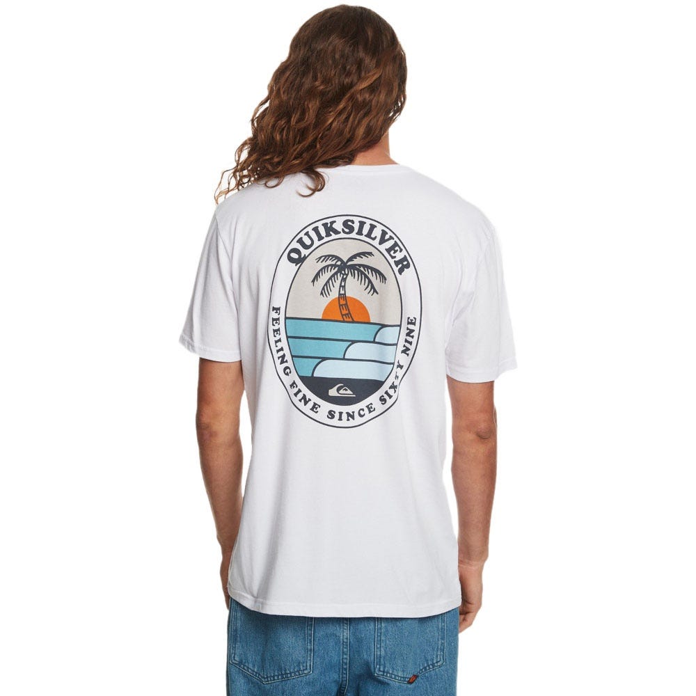 Mens The Ripple T-Shirt In White