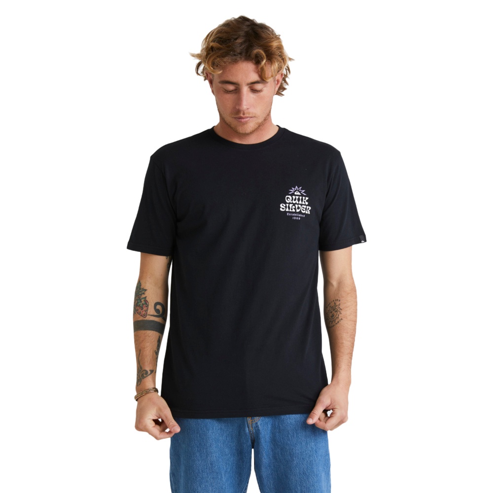 Mens Framed T-Shirt In Black