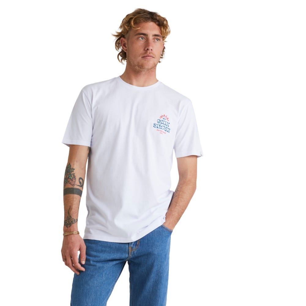 Mens Framed T-Shirt In White