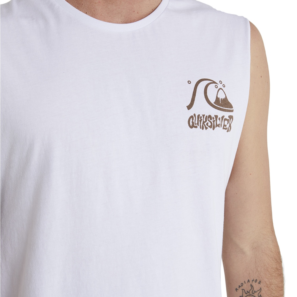Mens Escape Route T-Shirt In White