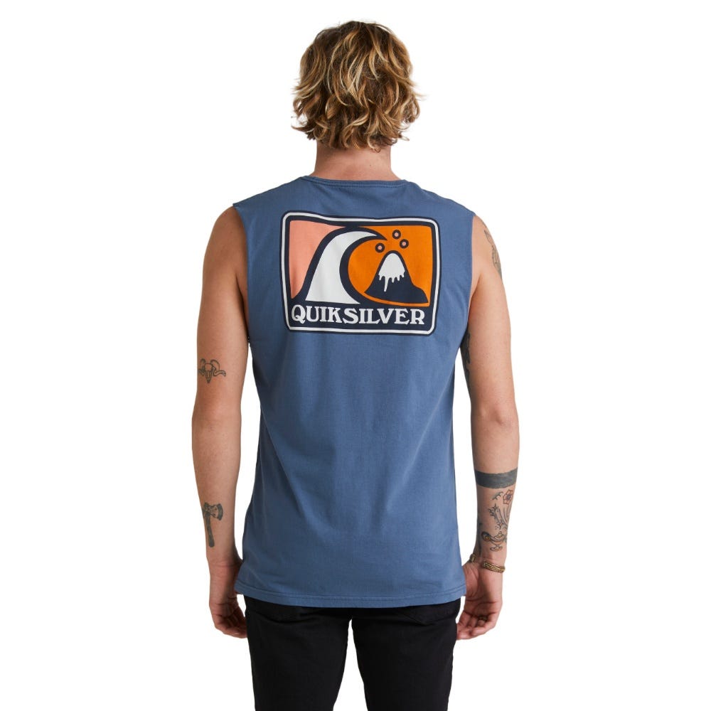 Mens Mellow Bubble Mod T-Shirt In Bering Sea